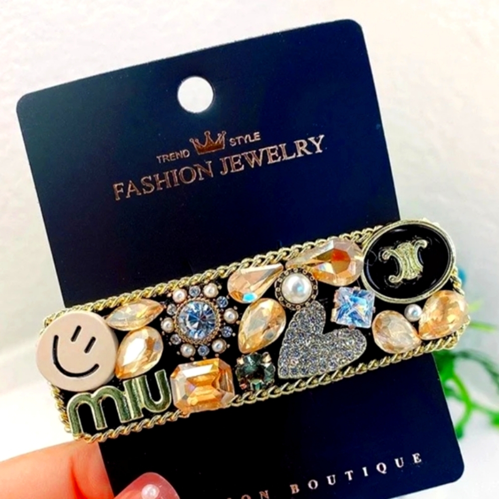 Rhinestone‎ Hair clip Hair NWT